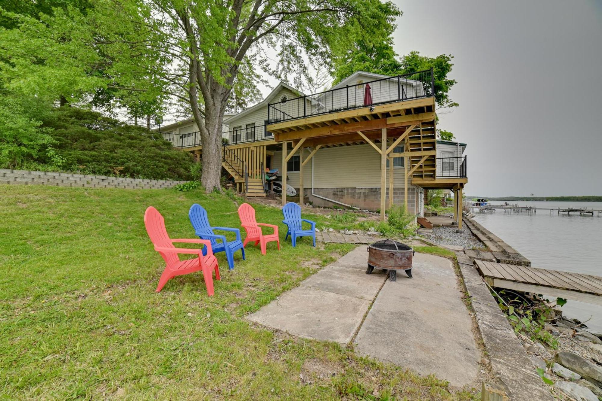 Cayuga Lake Retreat In Seneca Falls With Dock! Eksteriør billede