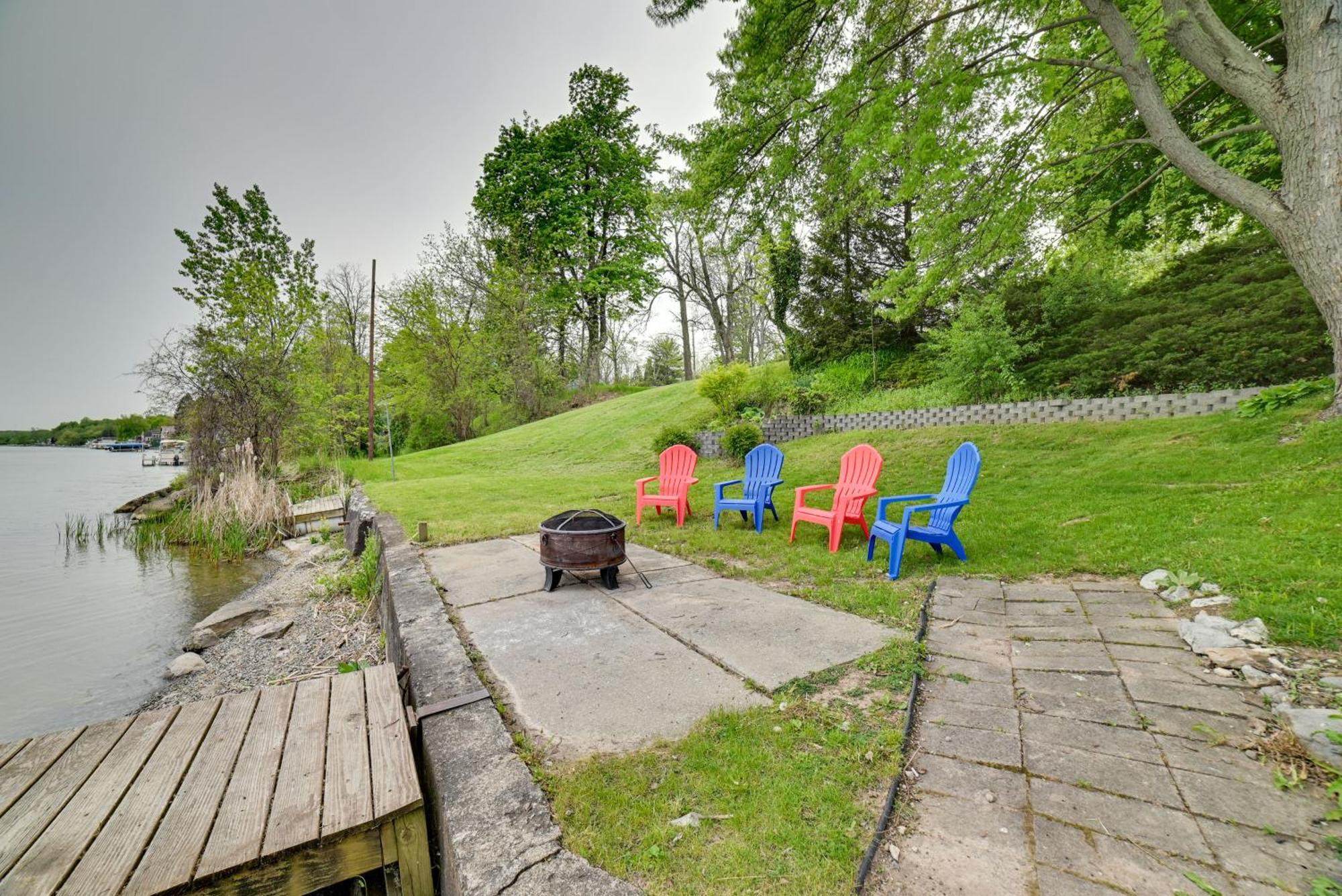 Cayuga Lake Retreat In Seneca Falls With Dock! Eksteriør billede